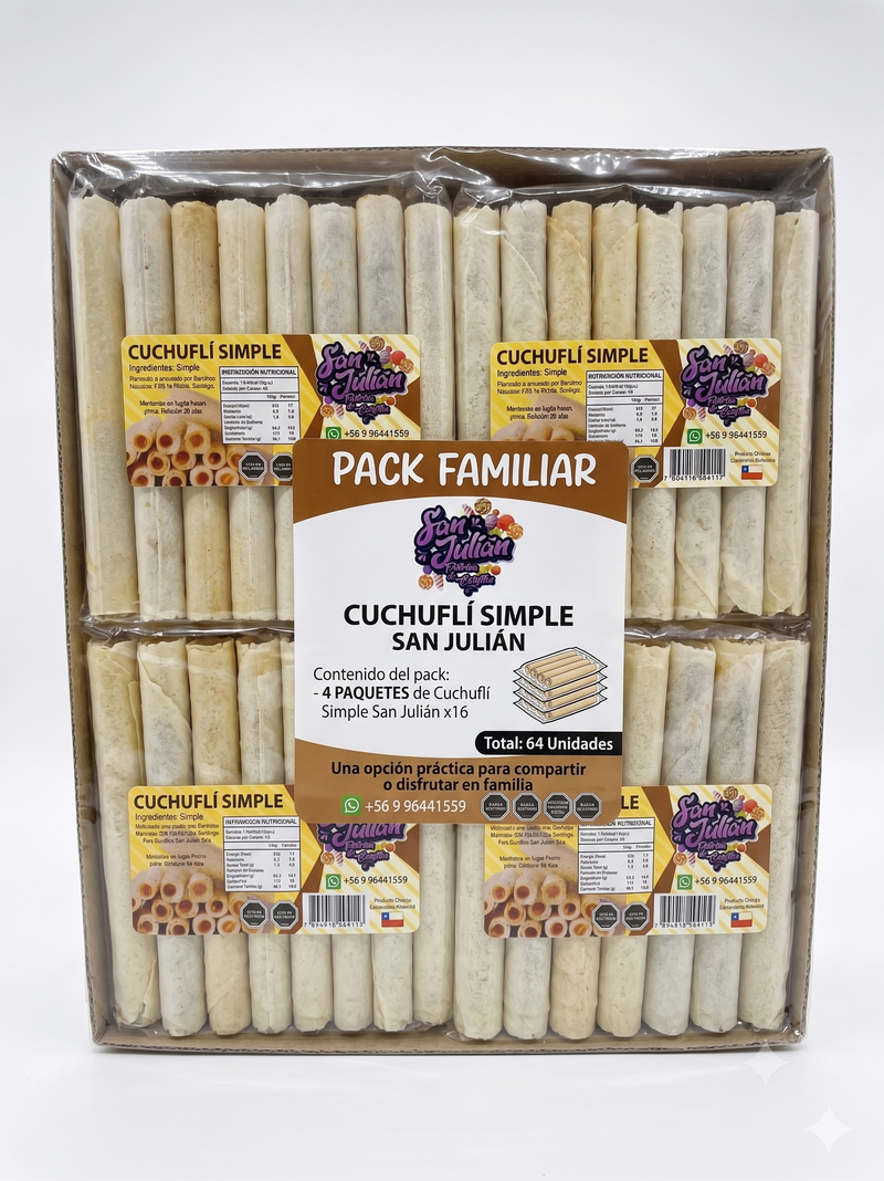 Pack Cuchuflí Familiar x6